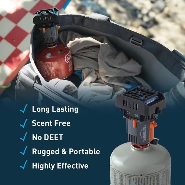 Thermacell Backpacker Mosquito Repeller 戶外露營專用 外置燃料式驅蚊機 (連4小時驅蚊片3片) (with 3 repellent mats) Thermacell Backpacker Mosquito Repeller 戶外露營專用 外置燃料式驅蚊機 (連4小時驅蚊片3片) (with 3 repellent mats)