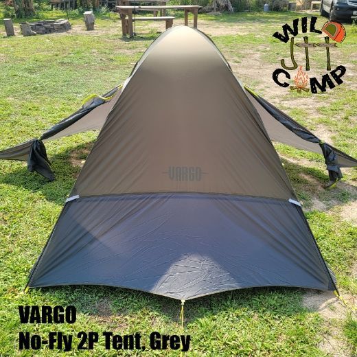 VARGO No-Fly 2P Tent, Grey 2人帳篷| 超輕營| 背包露營| ultralight