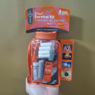 SOL Scout 野外求生包 (食物(釣魚工具)、庇護、生火和信號) | 殘存裝備