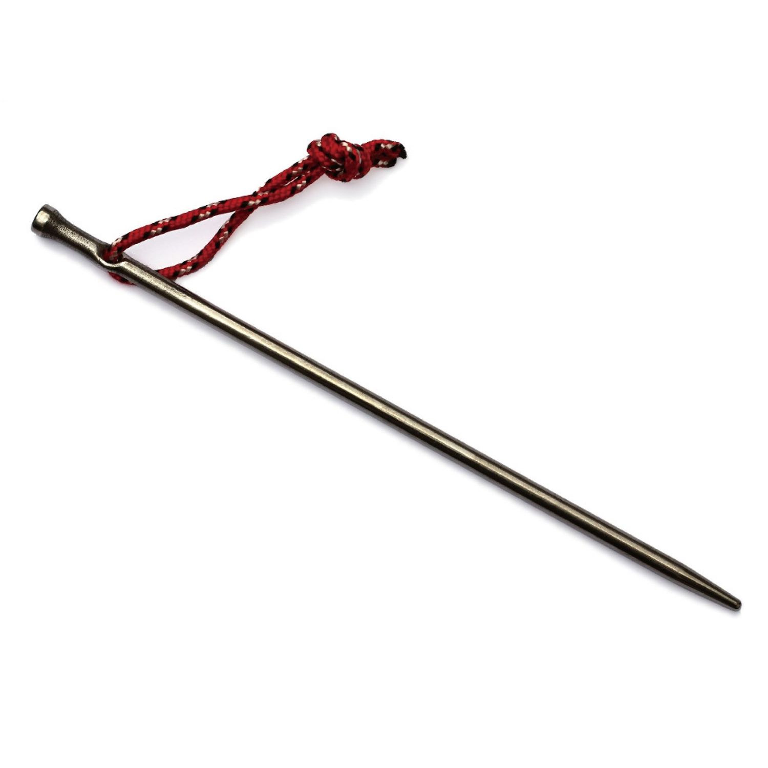 VARGO Titanium Nail Peg Ultralight with cord 鈦金屬針狀營釘(超輕版) (備有反光營繩) | 堅硬土壤使用 VARGO Titanium Nail Peg Ultralight with cord 鈦金屬針狀營釘(超輕版) (備有反光營繩) | 堅硬土壤使用