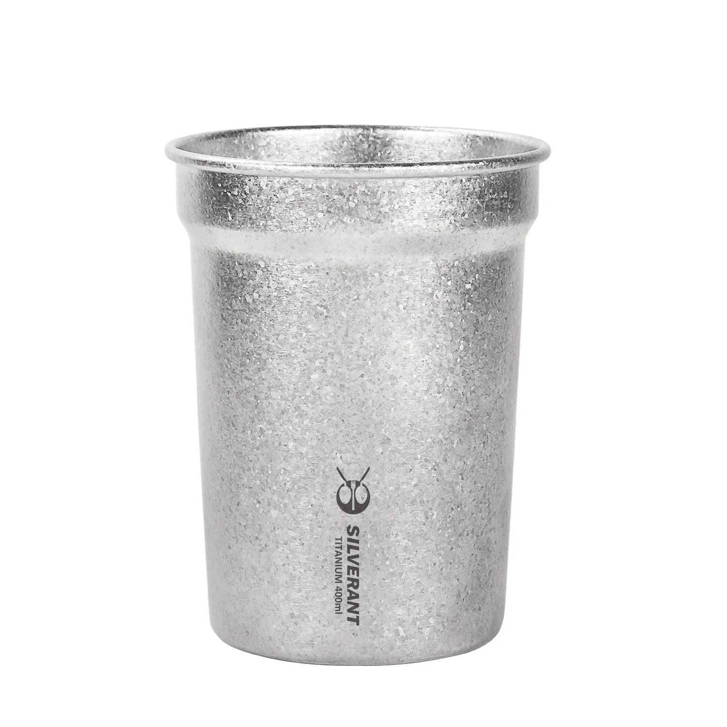 SilverAnt 純鈦結晶單層啤酒杯 400ml Ultralight Titanium Beer Cup SilverAnt 純鈦結晶單層啤酒杯 400ml Ultralight Titanium Beer Cup