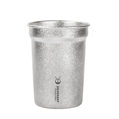 SilverAnt 純鈦結晶單層啤酒杯 400ml Ultralight Titanium Beer Cup