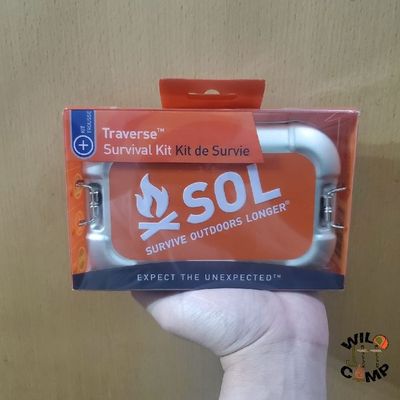 SOL Traverse 野外求生盒(食水、庇護、生火和信號) | 殘存裝備 SOL Traverse 野外求生盒(食水、庇護、生火和信號) | 殘存裝備