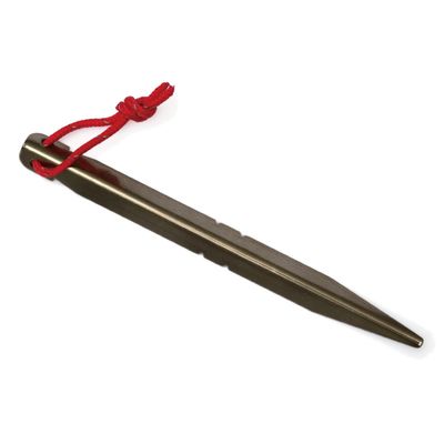 VARGO Titanium Crevice Stake 鈦金屬V形營釘(備有反光營繩) | 堅硬地面使用 VARGO Titanium Crevice Stake 鈦金屬V形營釘(備有反光營繩) | 堅硬地面使用