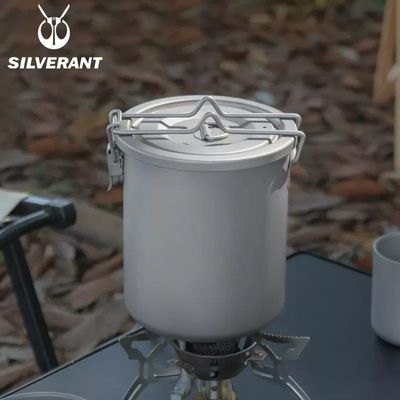 SilverAnt 純鈦戶外煮飯神器 | 一體微壓鍋 | 登山露營 | 便攜