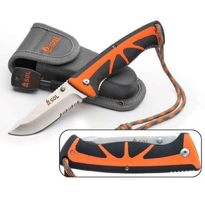 SOL Stoke Folding Knife 野外求生摺刀連打火棒