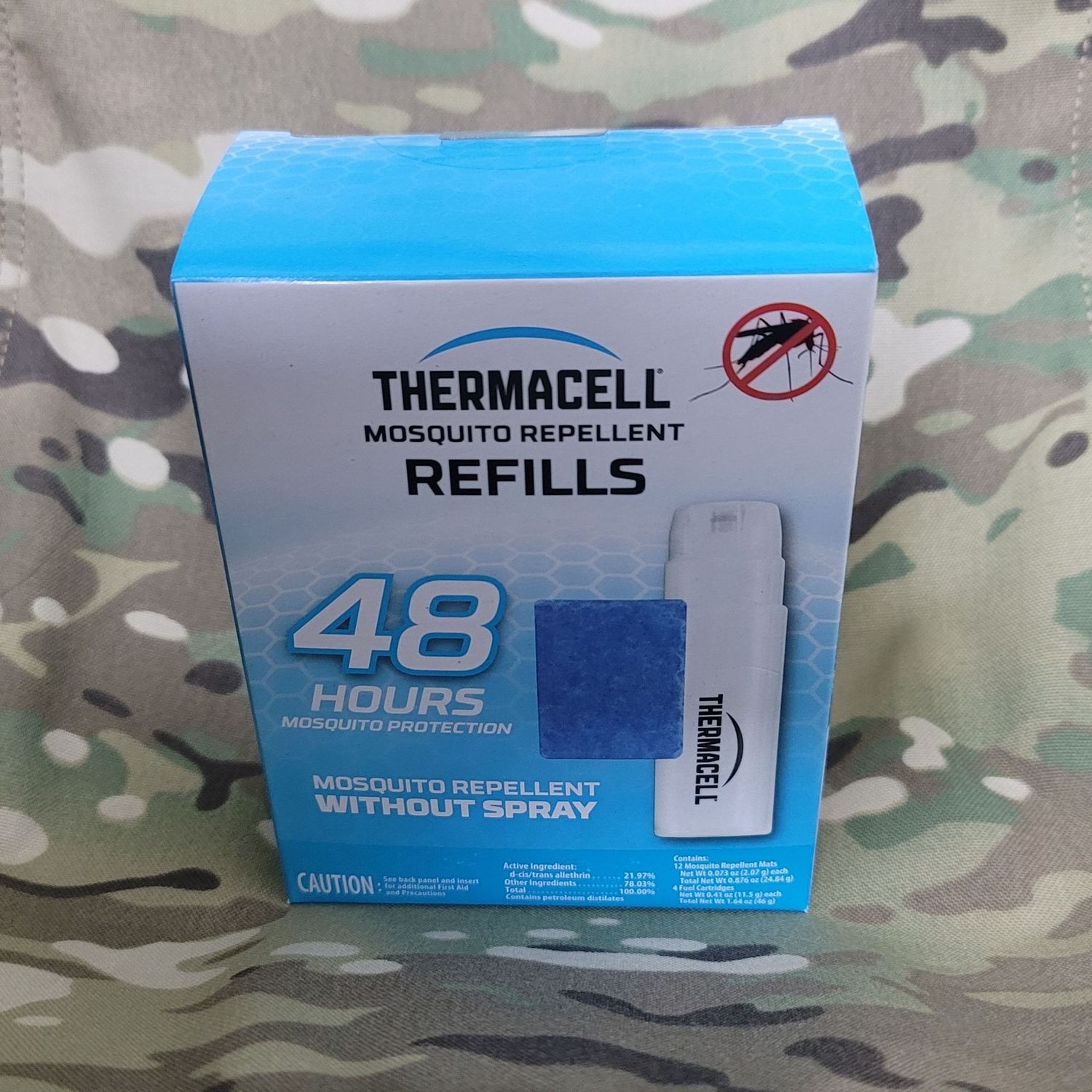 Thermacell 驅蚊片及燃料補充套裝 (48小時) Repellent Mats & Fuel Cartridge (48hours) Thermacell 驅蚊片及燃料補充套裝 (48小時) Repellent Mats & Fuel Cartridge (48hours)