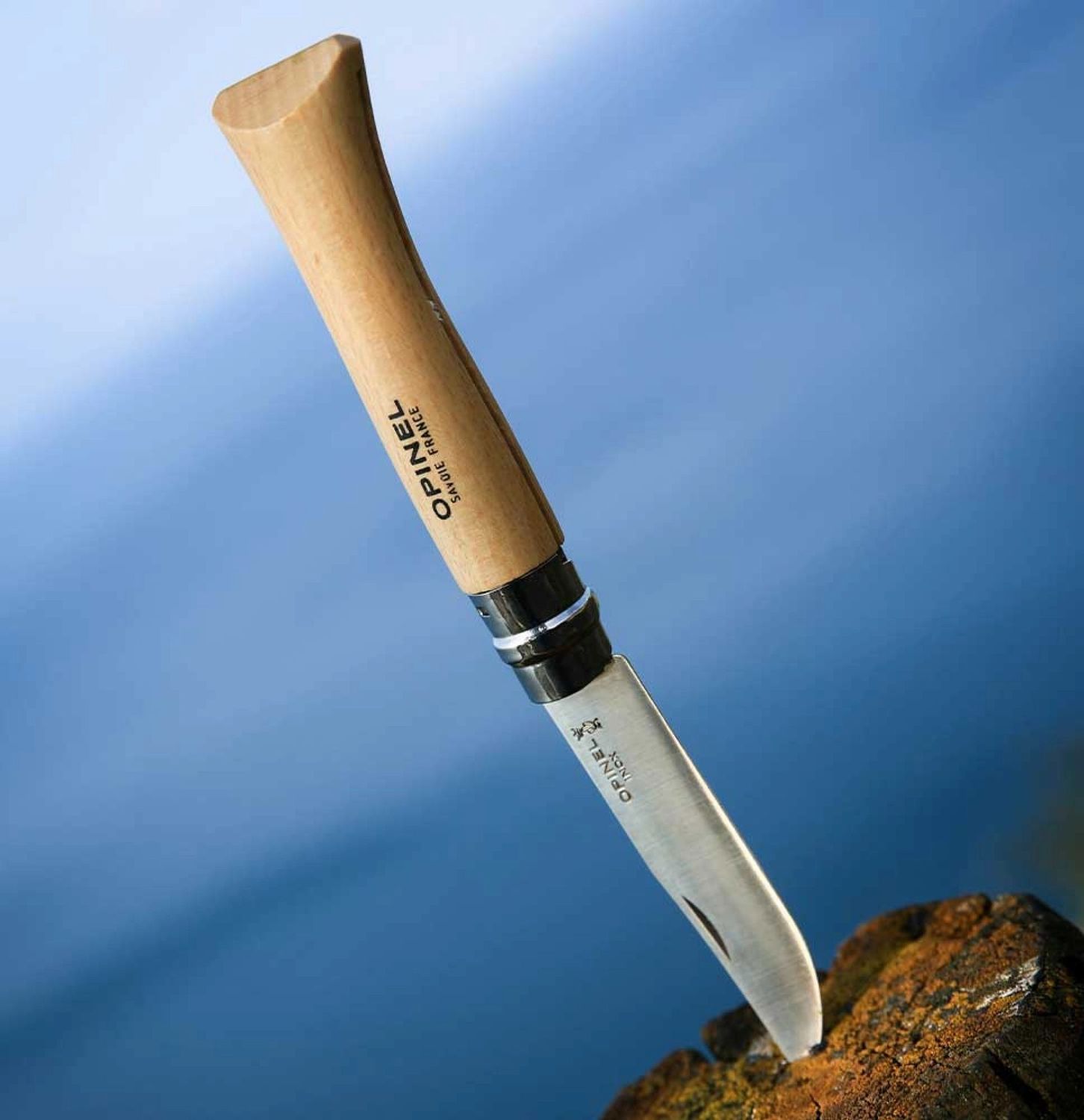 OPINEL N°10 INOX Stainless Steel Pocket Knife 10號不鏽鋼尖頭摺刀 | 法國製