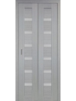 Дверь-книжка "Оптима Порте 507", дуб серый