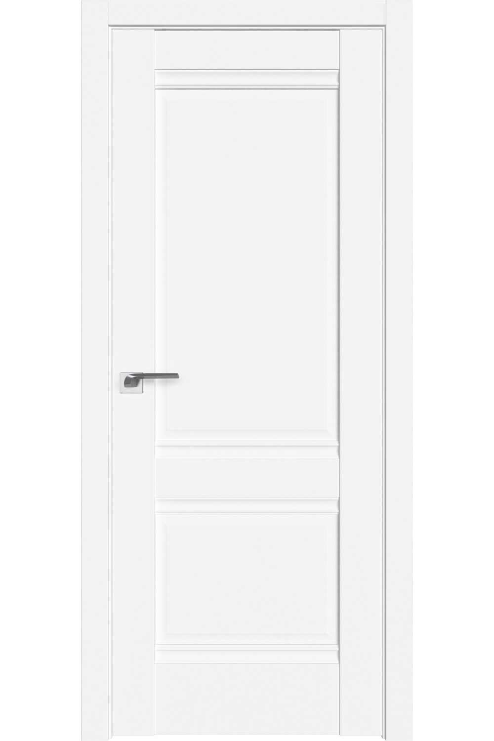 Дверь межкомнатная "241", белый полипропилен