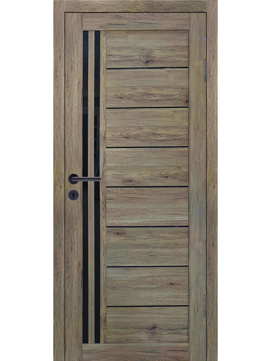 Дверь "PV-13", остекленная (дуб эссе)