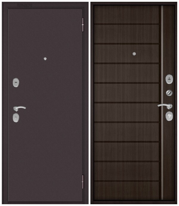 Roboquest двери. Дверь входная Mastino Вега 860х2050 мм букле шоколад - Ларче белый левая. Межкомнатная дверь Crystal 4 Ларче шоколад. Дверь металлическая Протерма 11 шоколад букле, Уайт левая, 960х2050мм.