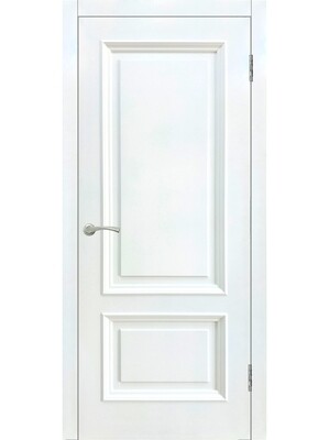 Дверь межкомнатная "РИВЬЕРА", эмаль белая