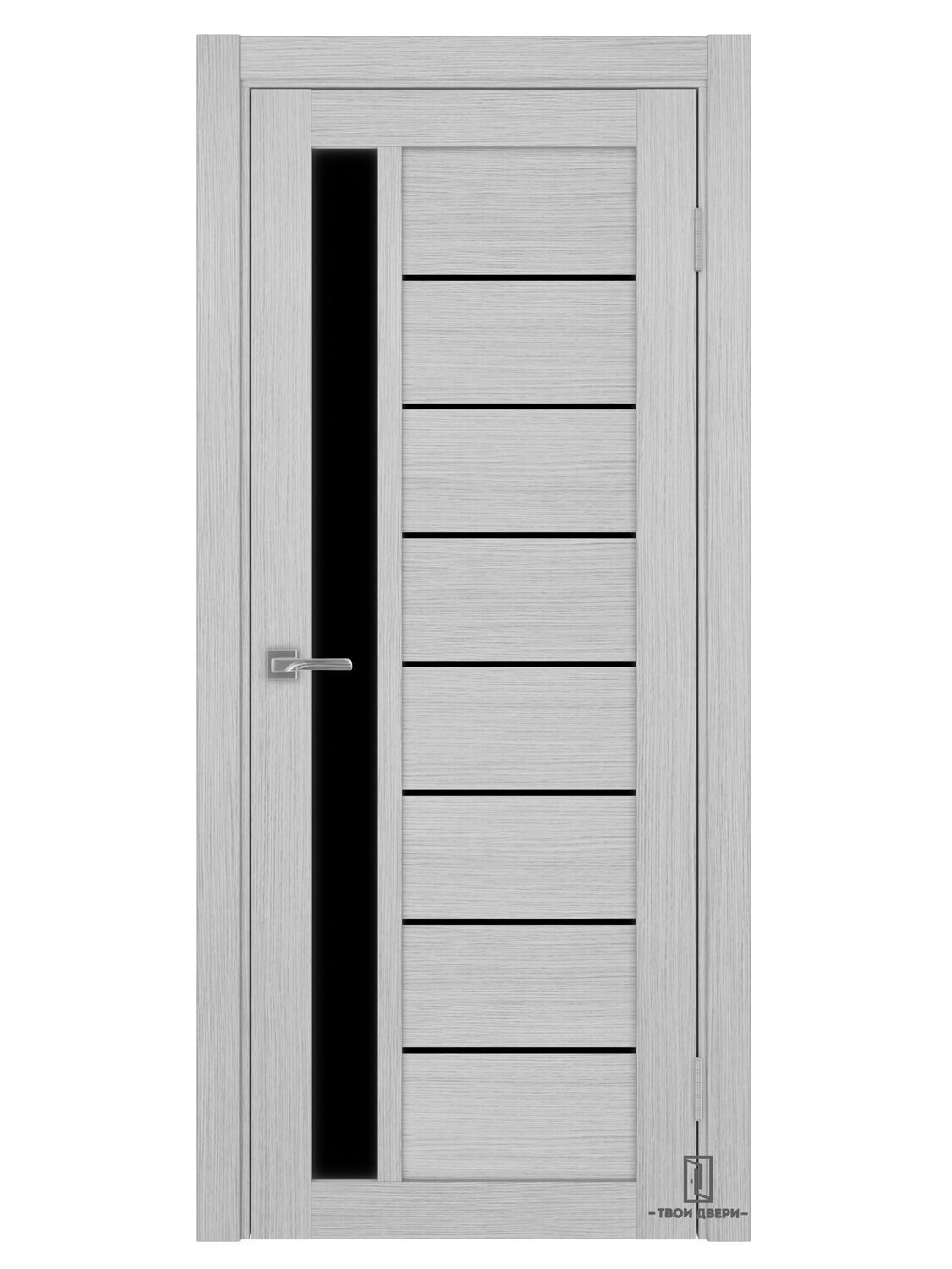 Дверь межкомнатная Оптима Порте 554 лакобель, дуб серый