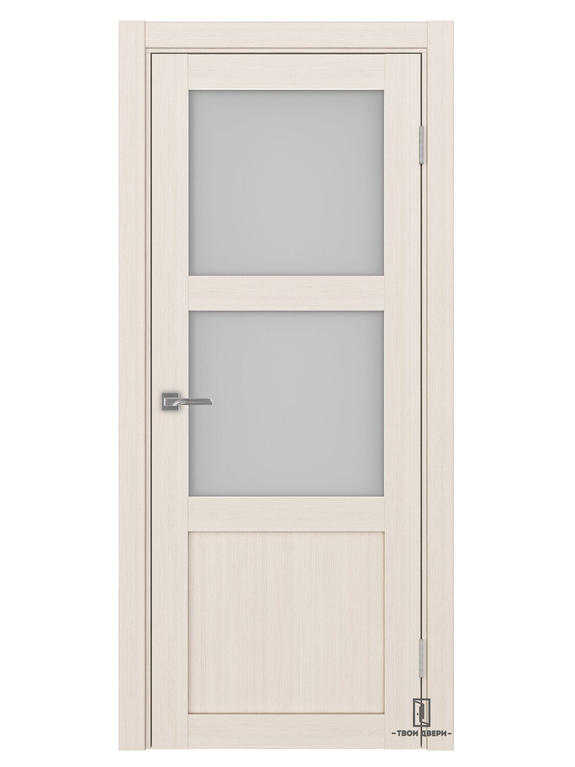 Дверь межкомнатная Оптима Порте 530.221, ясень перламутровый, Ширина полотна, мм: 600