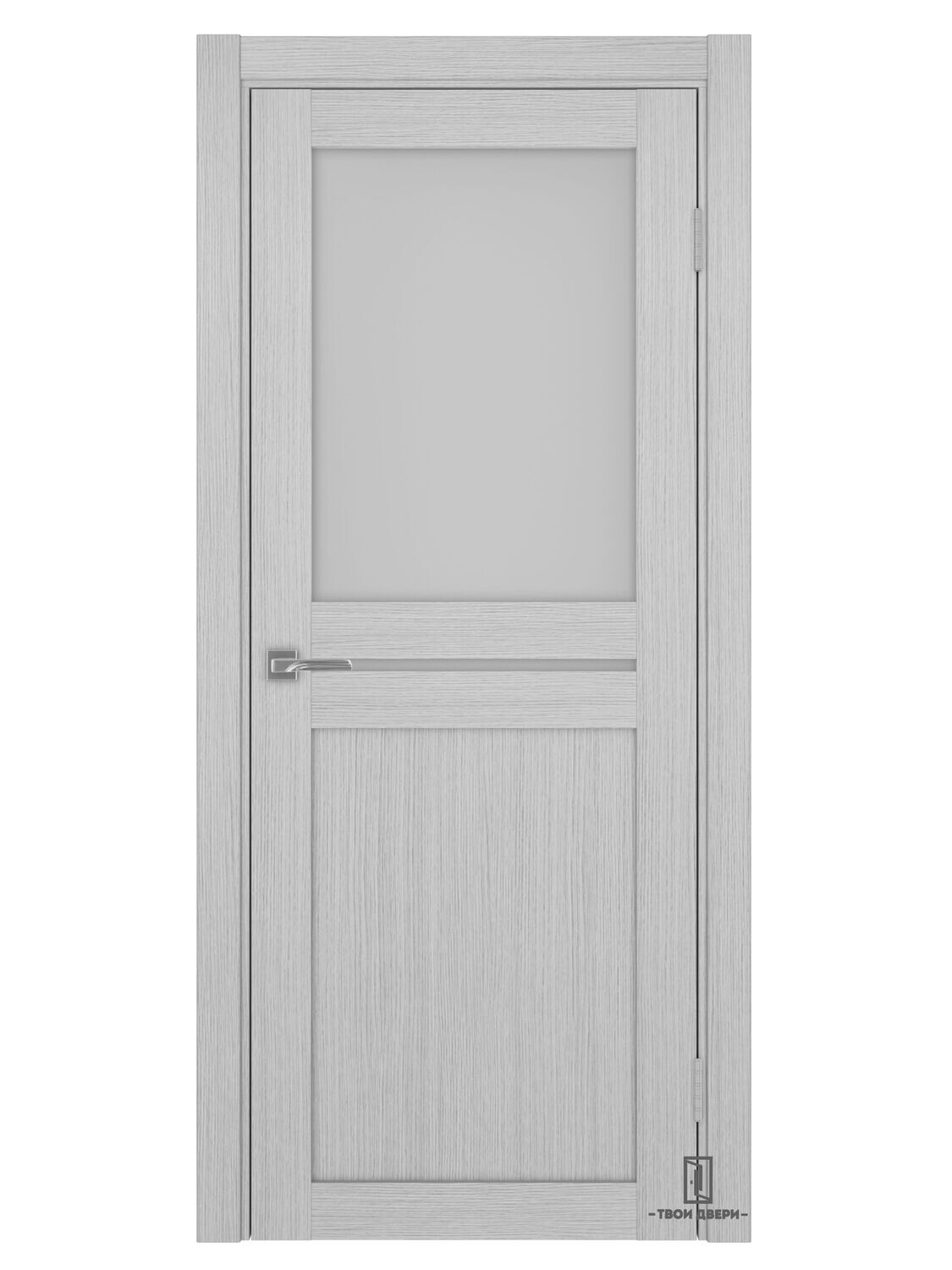 Дверь межкомнатная Оптима Порте 520.221, дуб серый