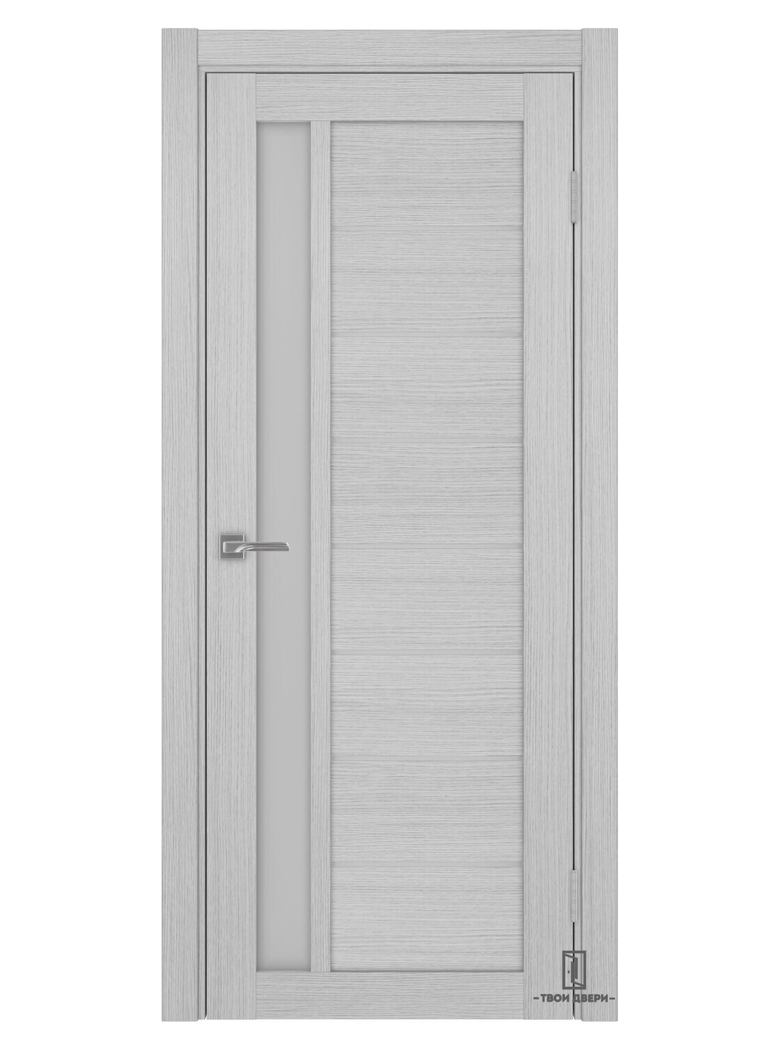 Дверь межкомнатная Оптима Порте 554, дуб серый