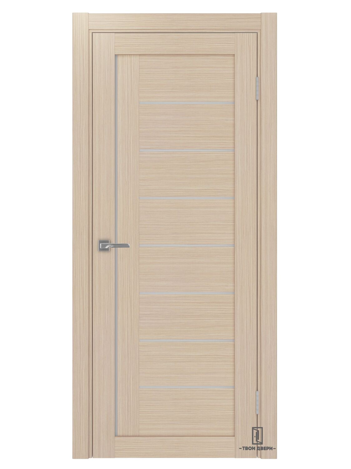 Дверь межкомнатная &quot;Оптима Порте 524&quot;, беленый дуб, Ширина полотна, мм: 600