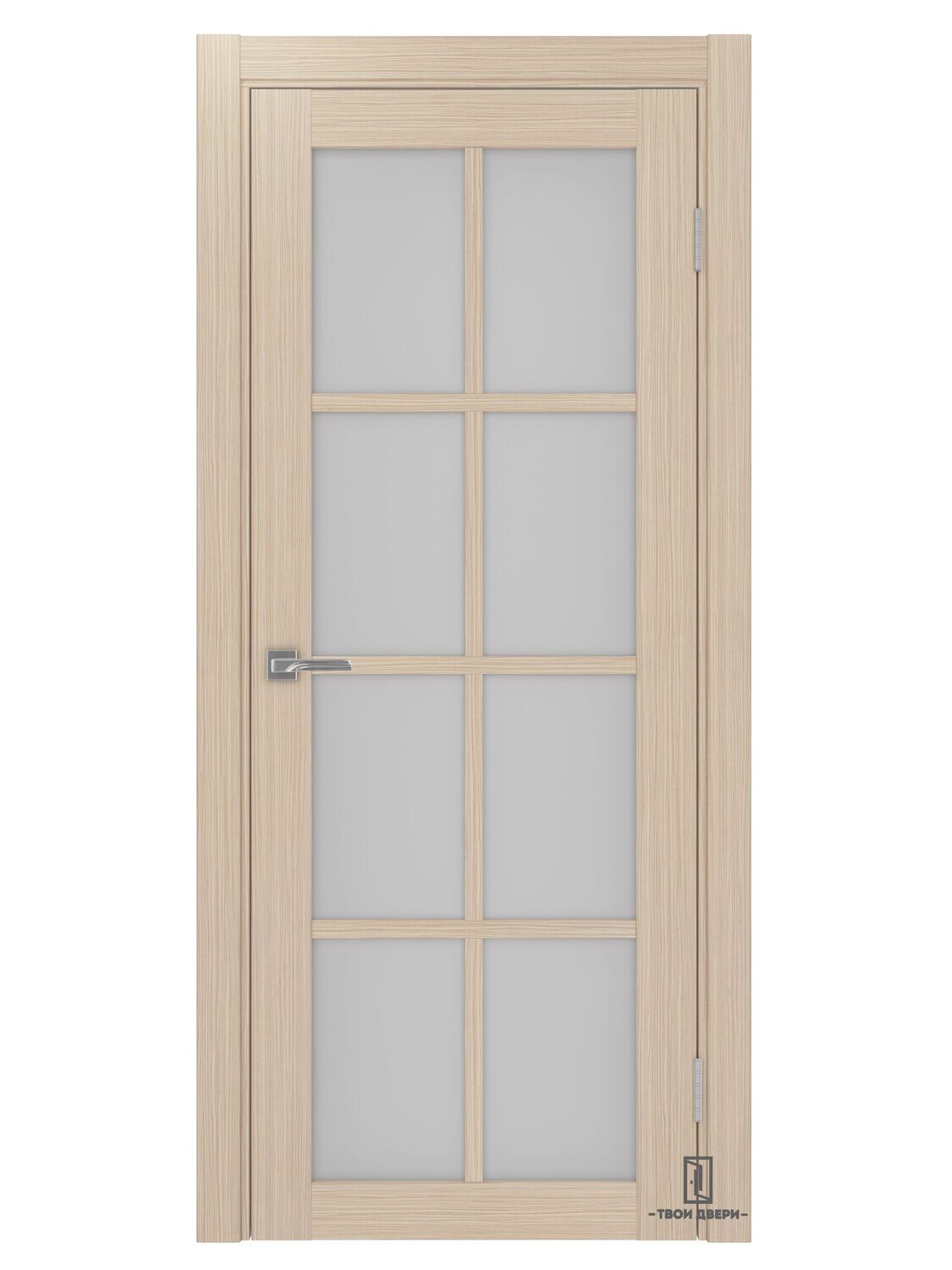 Дверь межкомнатная Оптима Порте "541", беленый дуб