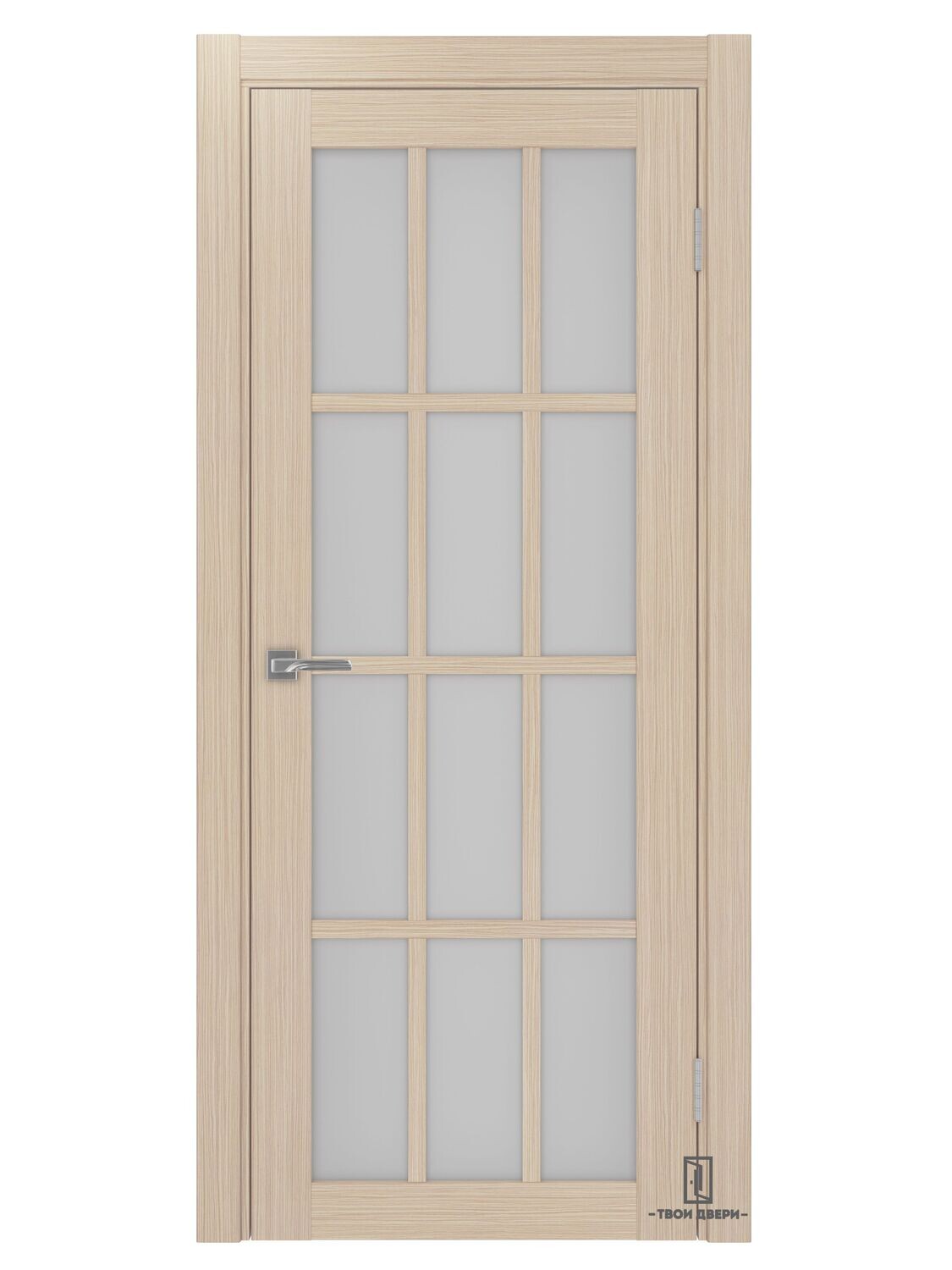 Дверь межкомнатная Оптима Порте &quot;542&quot;, дуб беленый, Ширина полотна, мм: 600