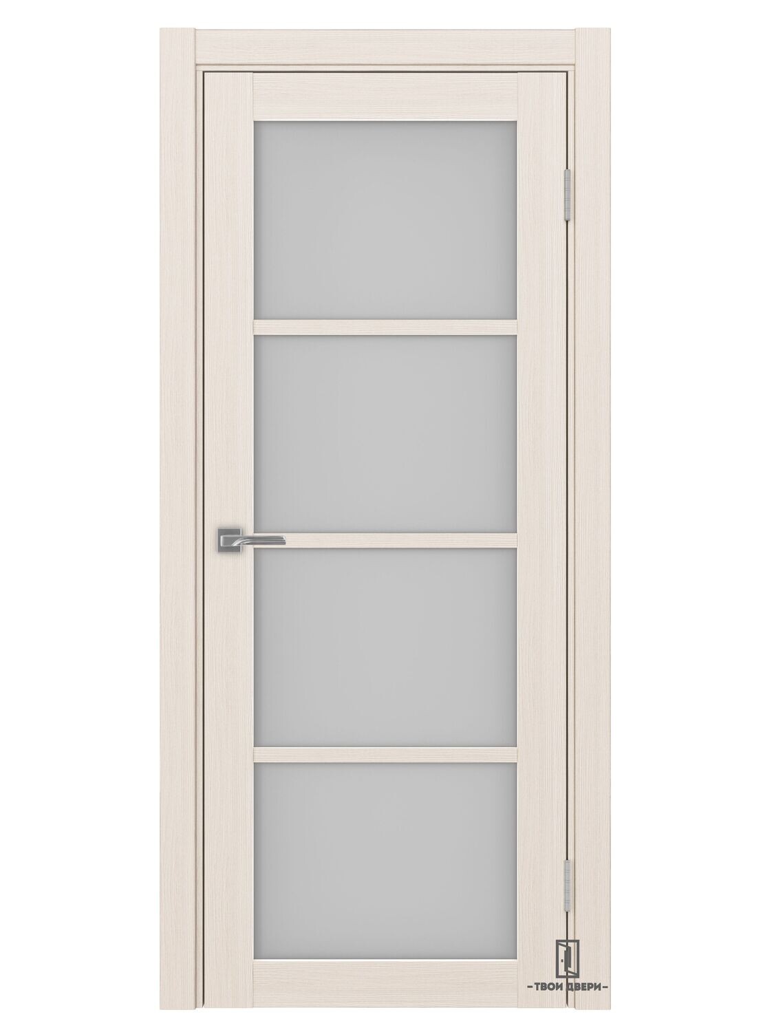 Дверь межкомнатная Оптима Порте 540, ясень перламутровый