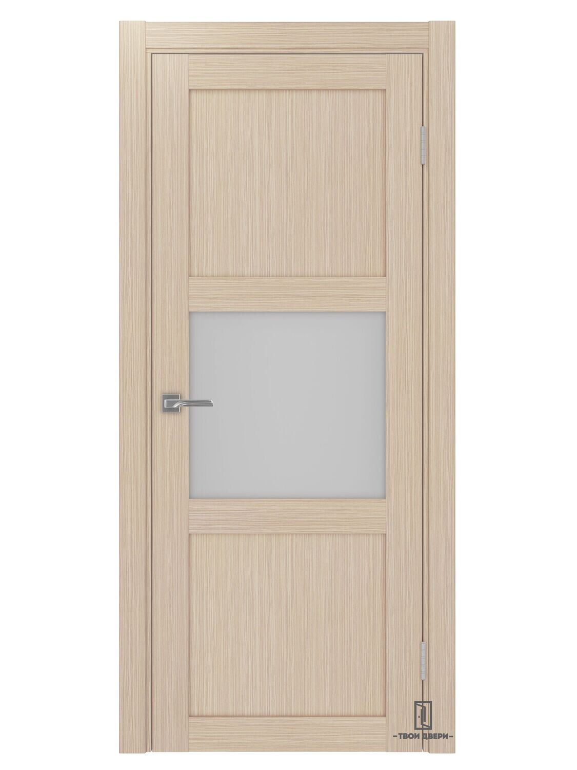 Дверь межкомнатная Оптима Порте 530.121, беленый дуб
