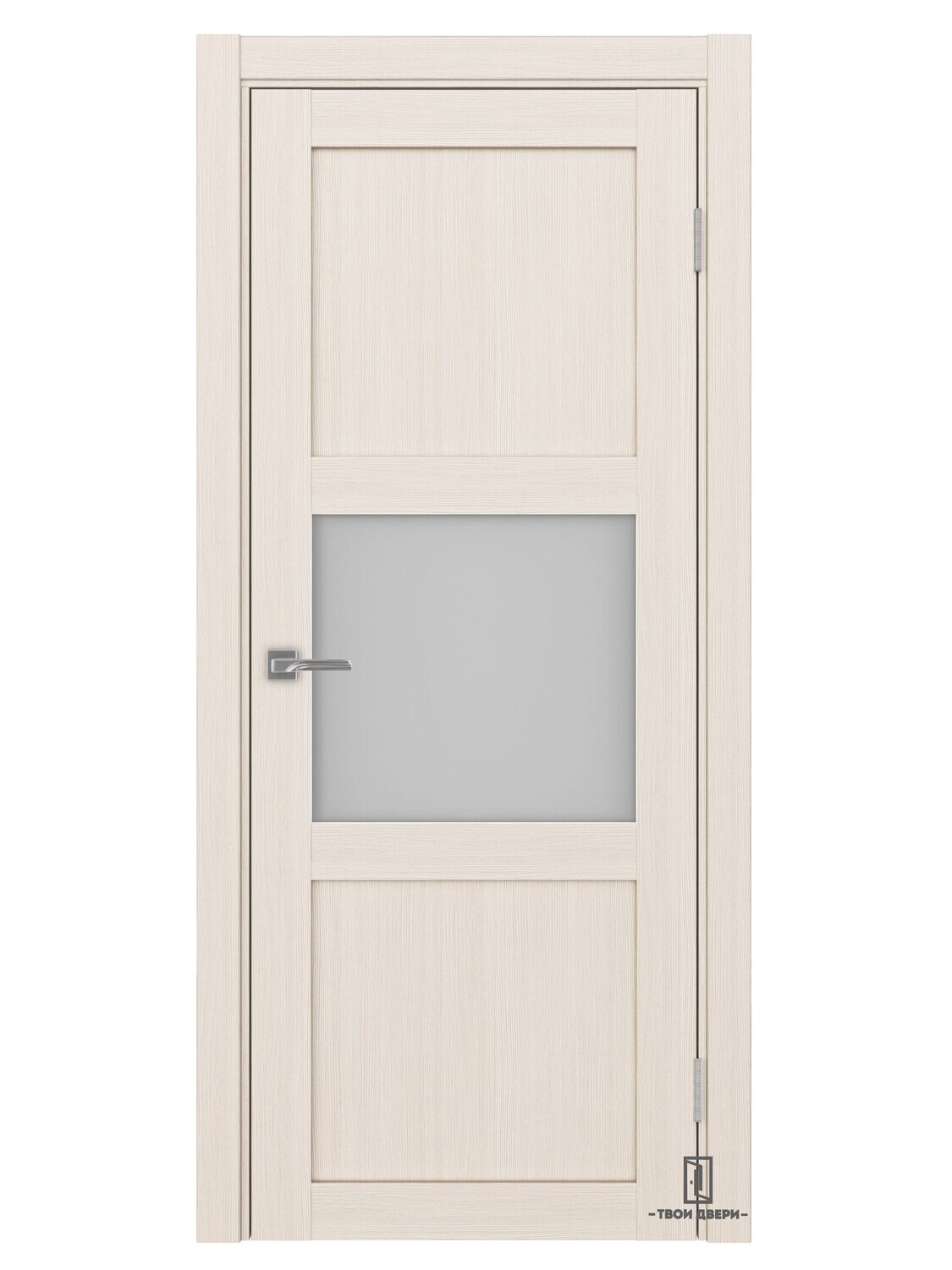 Дверь межкомнатная Оптима Порте 530.121, ясень перламутровый
