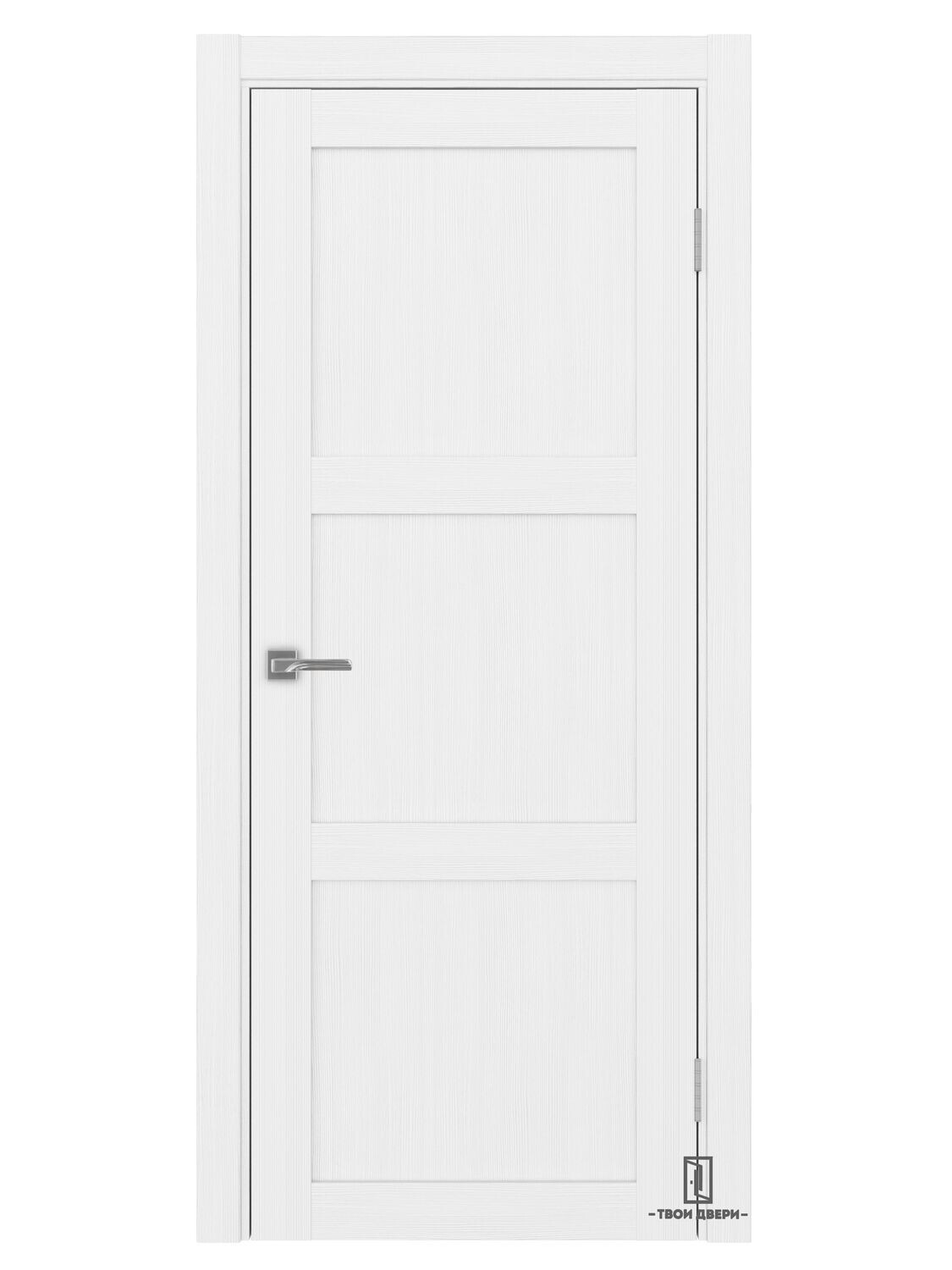 Дверь межкомнатная Оптима Порте 530.111, белый лед, Ширина полотна, мм: 600