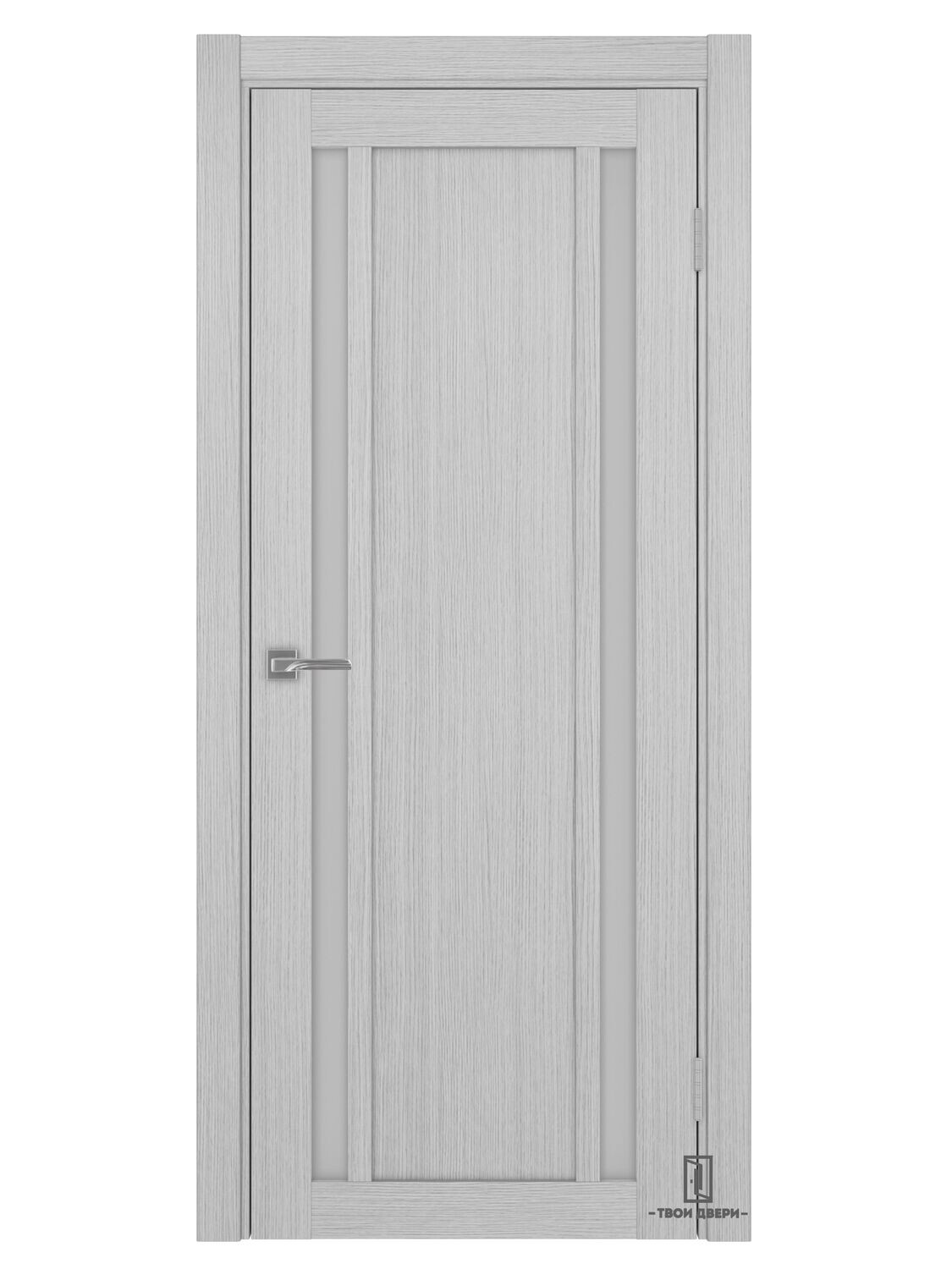 Дверь межкомнатная Оптима Порте 522.212, дуб серый