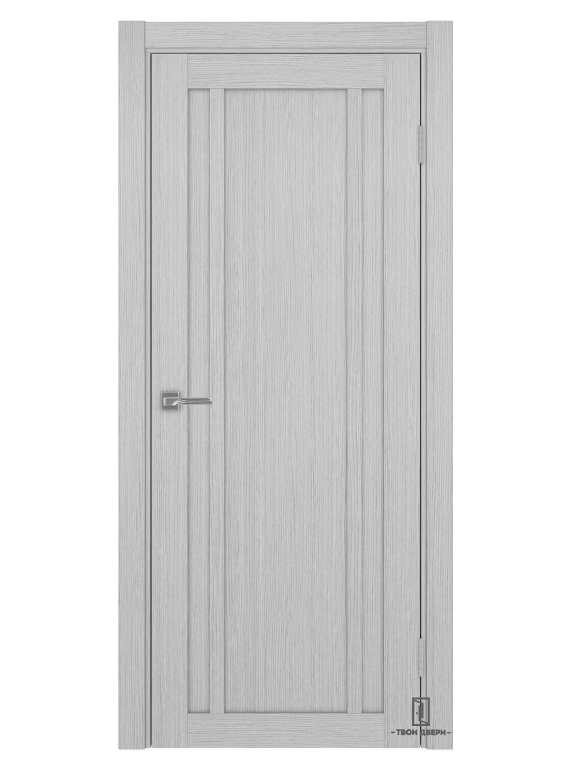 Дверь межкомнатная Оптима Порте 522.111, дуб серый