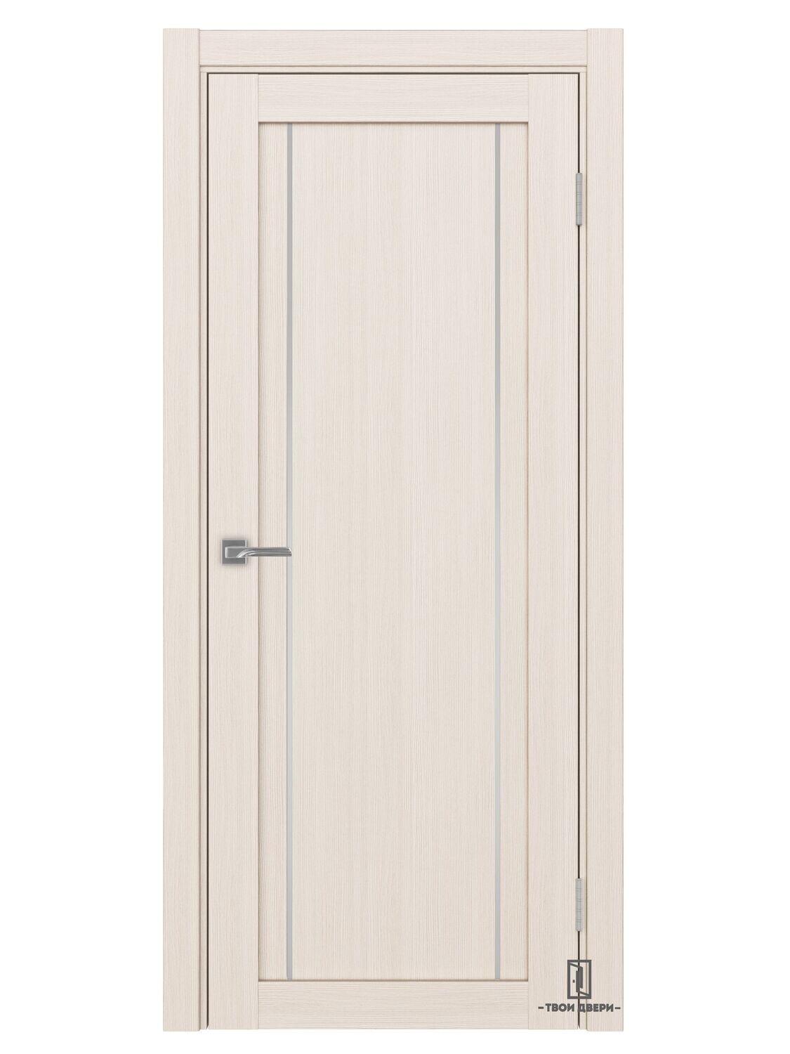 Дверь межкомнатная АПП 522.111 (молдинги), ясень перламутровый