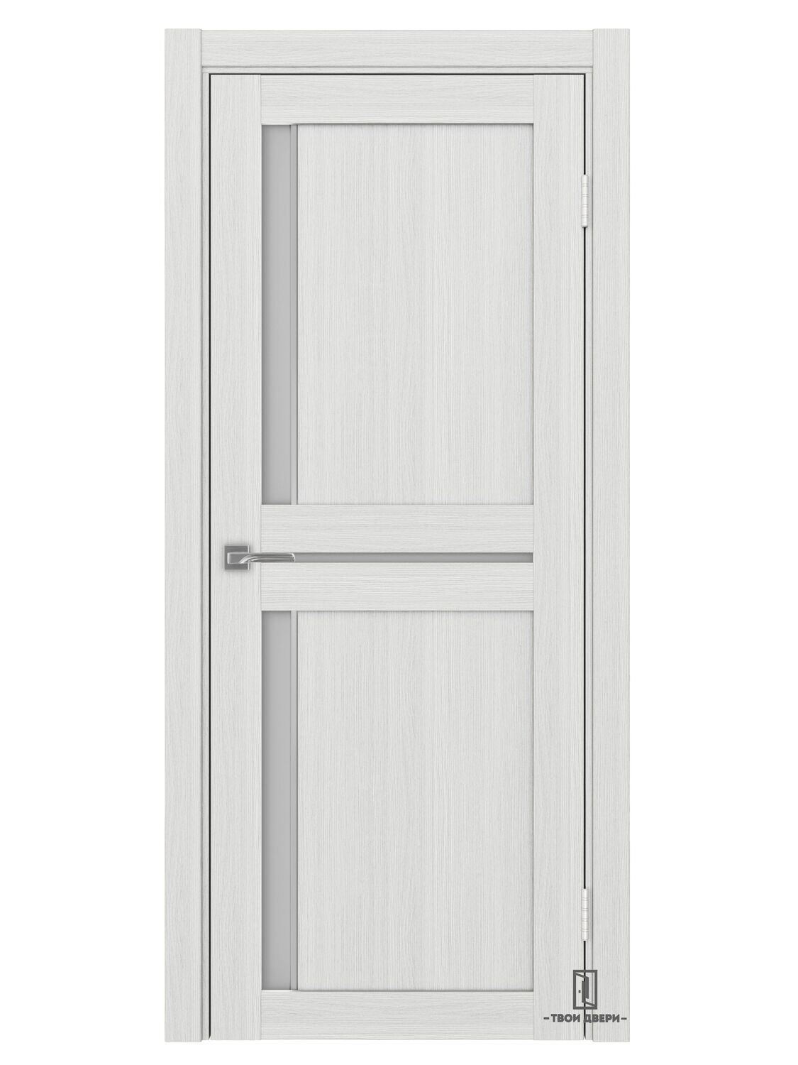 Дверь межкомнатная АПС 523.221 (молдинги), ясень серебристый