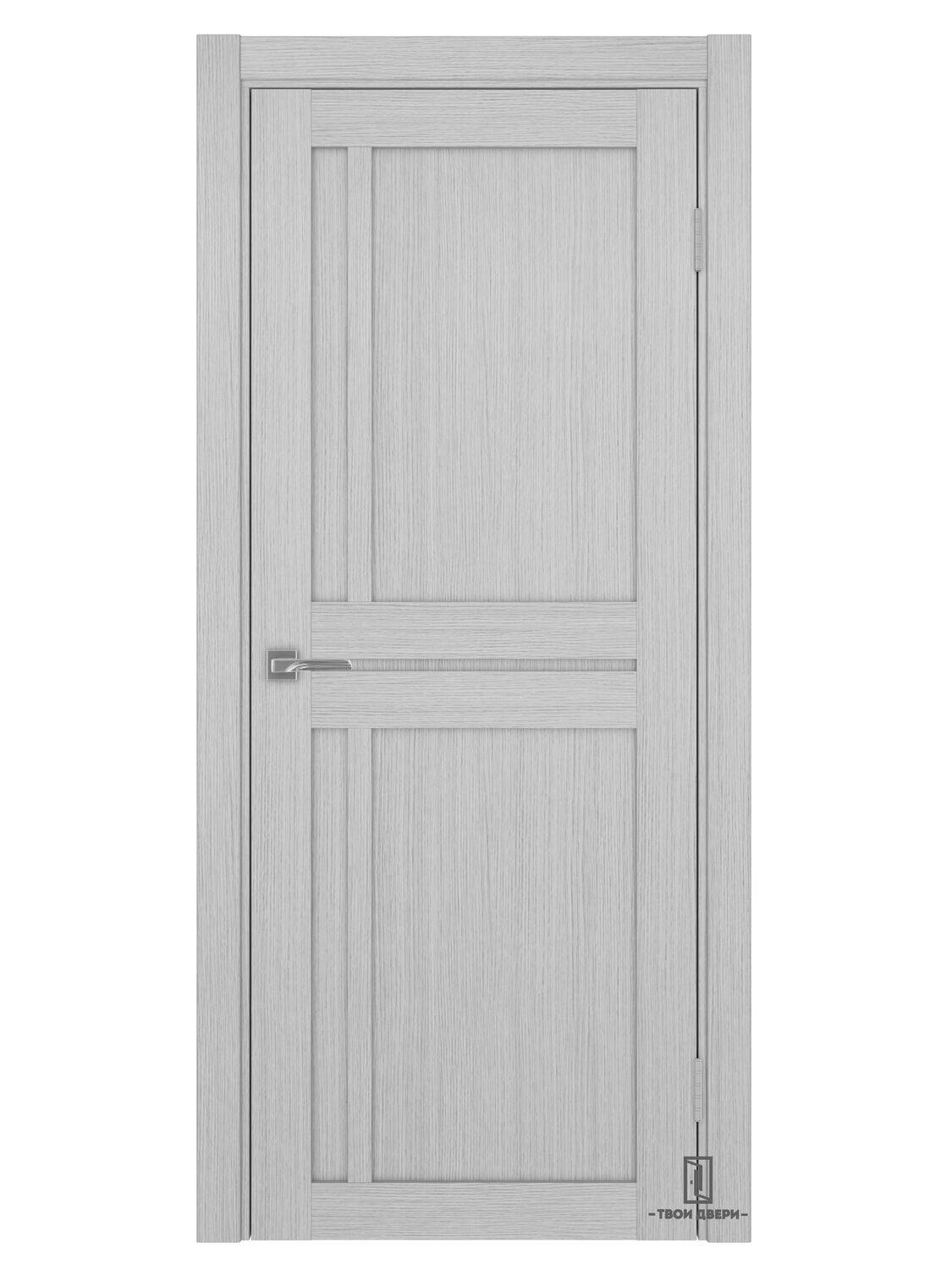 Дверь межкомнатная Оптима Порте 523.111, дуб серый