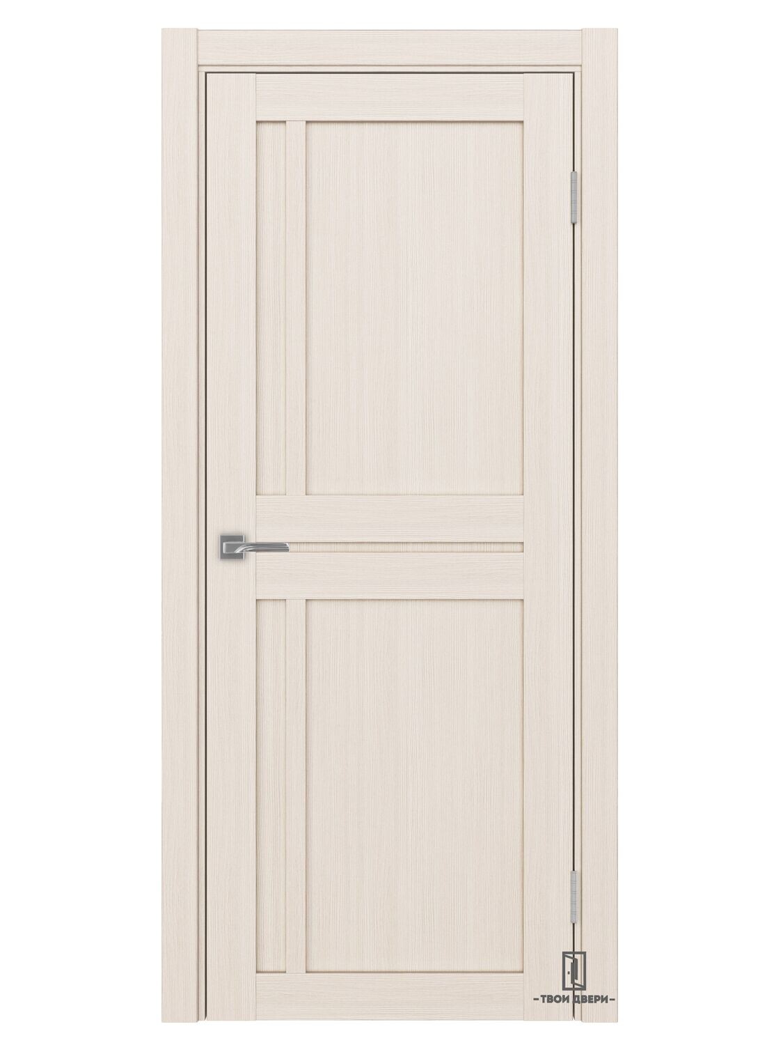 Дверь межкомнатная Оптима Порте 523.111, ясень перламутровый