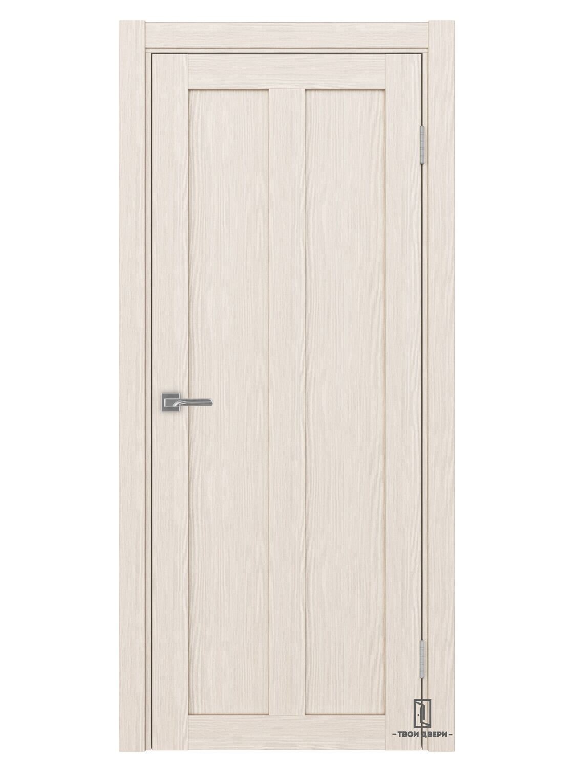 Дверь межкомнатная Оптима Порте 521.11, ясень перламутровый