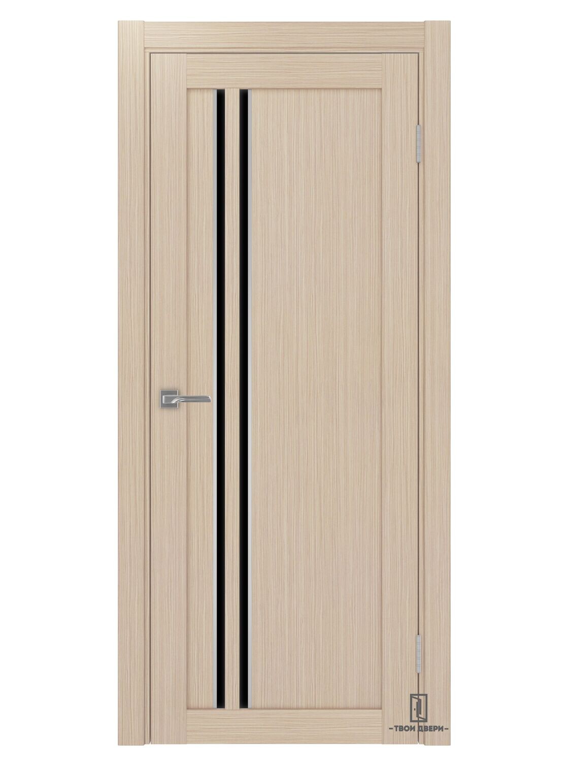 Дверь межкомнатная АПС 525 лакобель (молдинги), беленый дуб