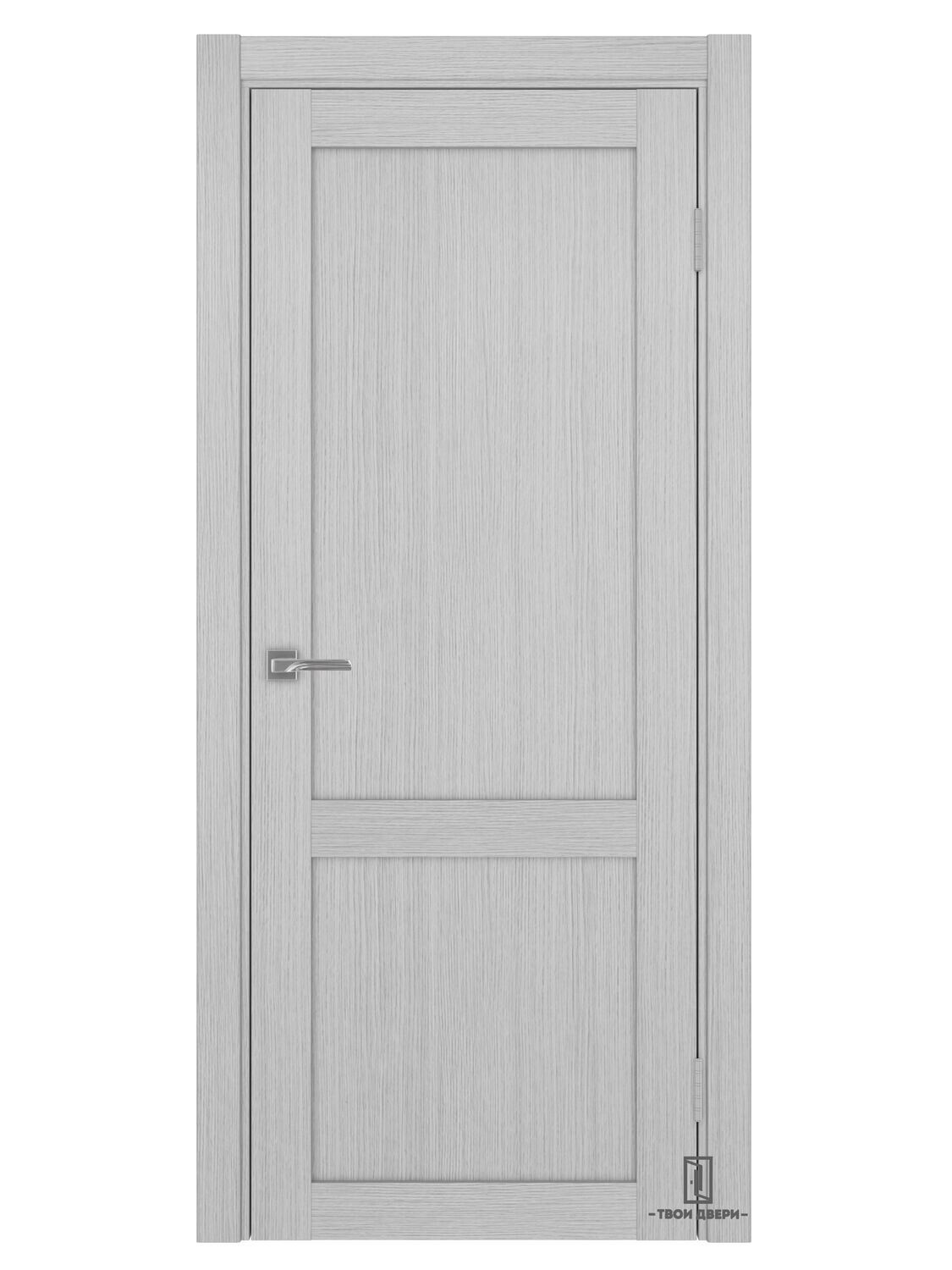 Дверь межкомнатная Оптима Порте 502.11, дуб серый