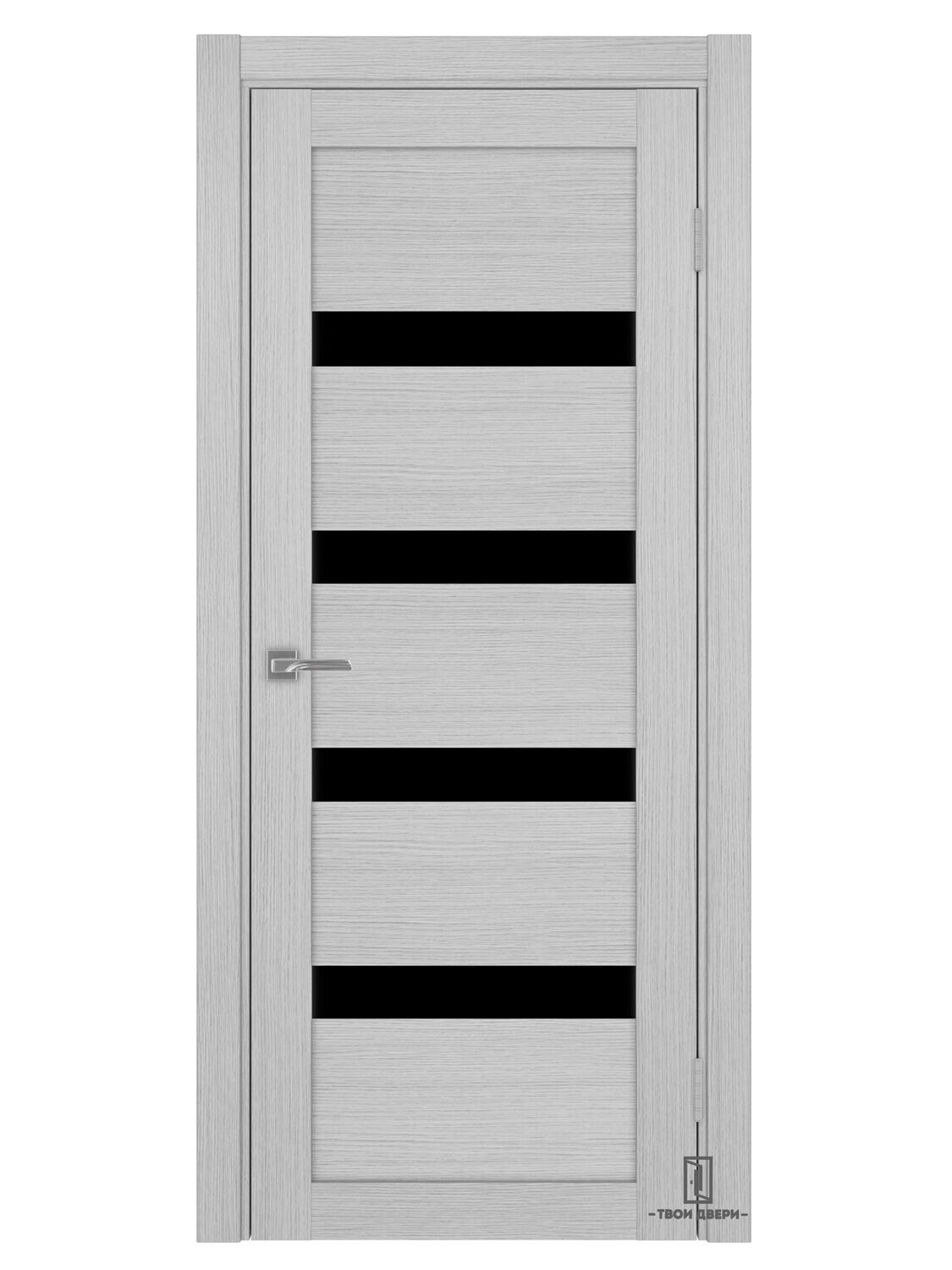 Дверь межкомнатная Оптима Порте 505 лакобель, дуб серый