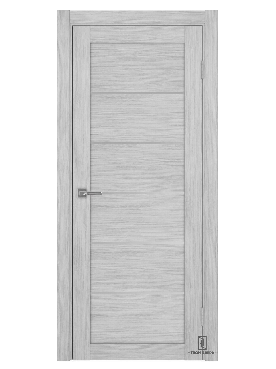 Дверь межкомнатная АПП 501.1 (молдинги), дуб серый
