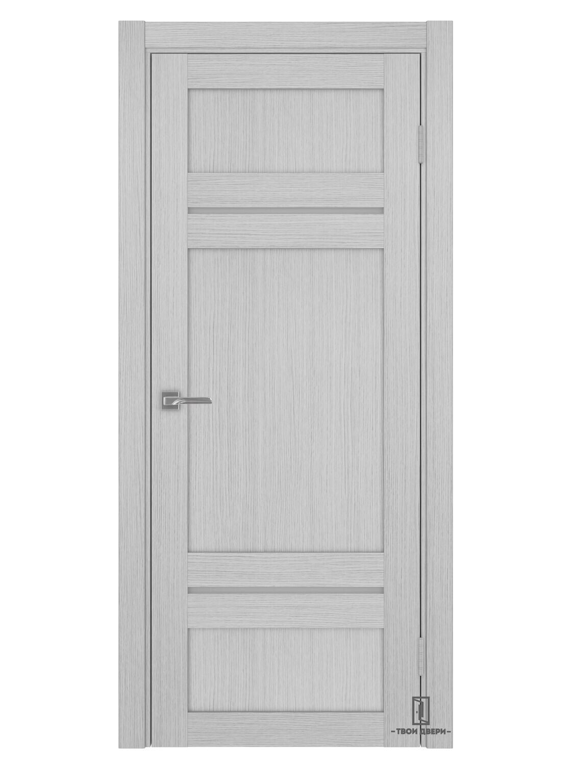 Дверь межкомнатная Оптима Порте 532.12121, дуб серый