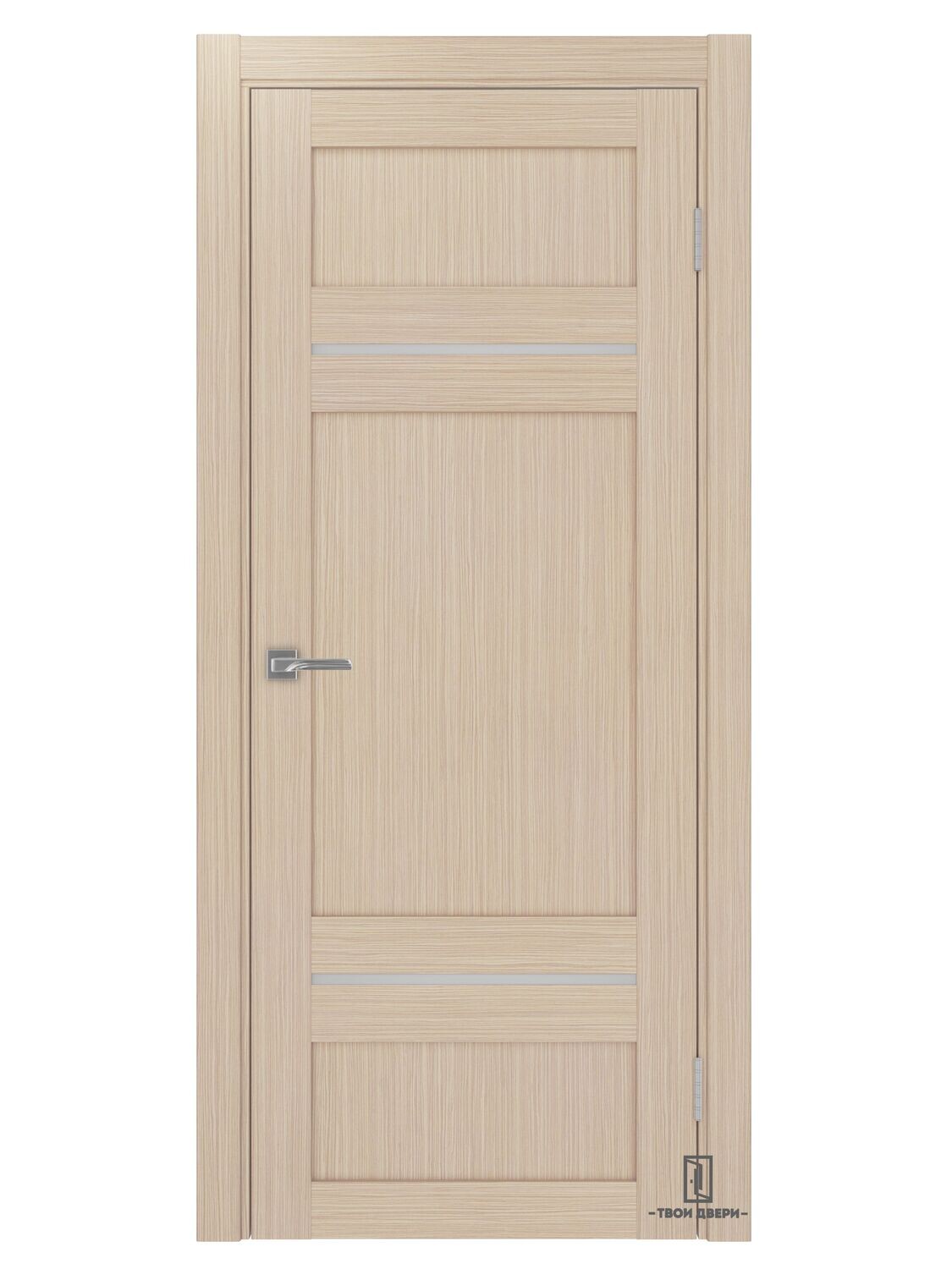 Дверь межкомнатная Оптима Порте 532.12121, беленый дуб