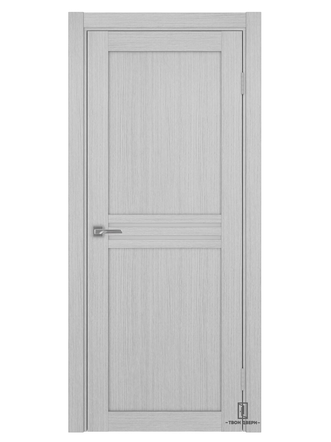 Дверь межкомнатная Оптима Порте 552, дуб серый