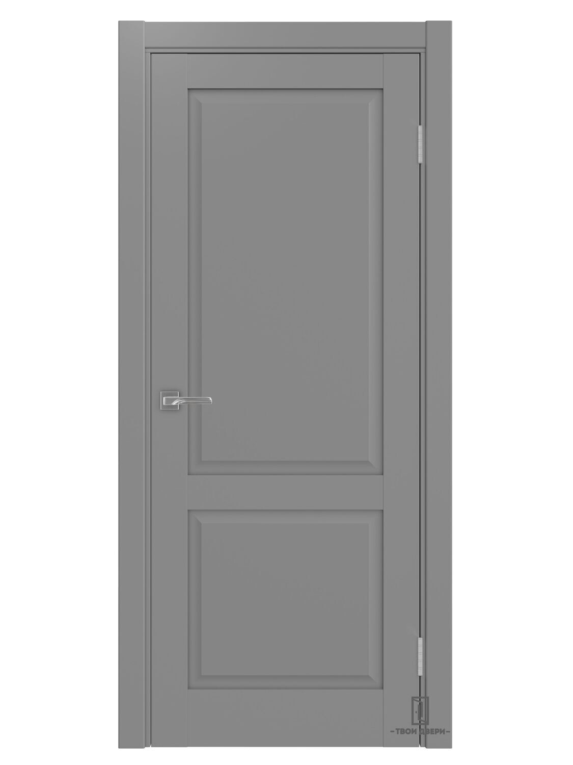 Дверь межкомнатная Оптима Порте "Тоскана 602.11", серый