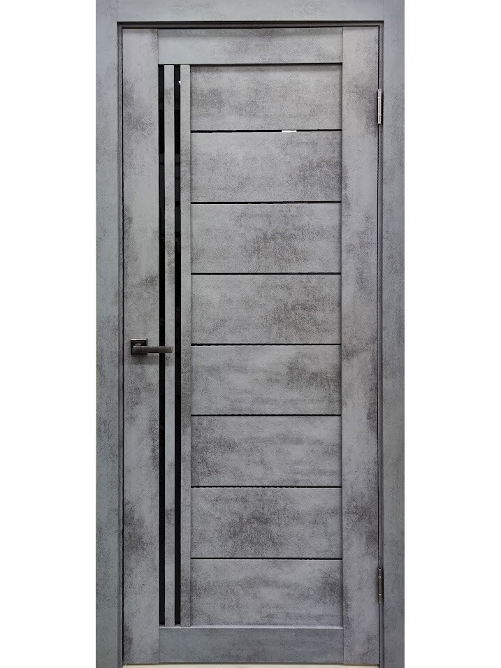Дверь межкомнатная "М-58", бетон темный