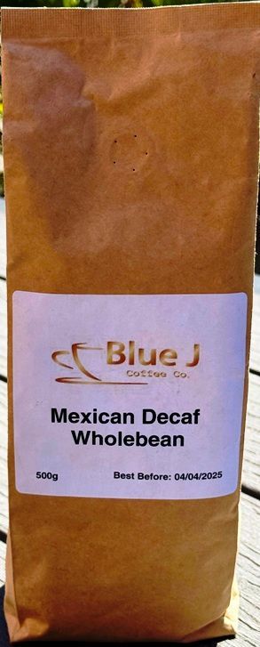 Mexican decaf coffee beans 500g