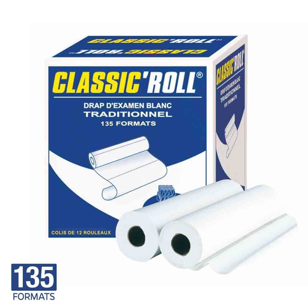 DRAP EXAMEN BLANC  50X34 135FTS 12 CLASSIC ROLL