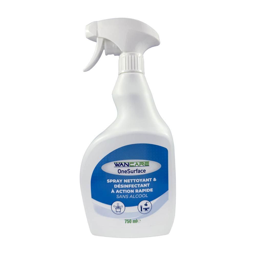 SPRAY DESINFECTANT SANS ALCOOL 750 ML WANCARE