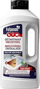 Fulgurant Détartrant Industriel puissant Elimine calcaire tartre rouille désodorise douche baignoire lavabo 1L