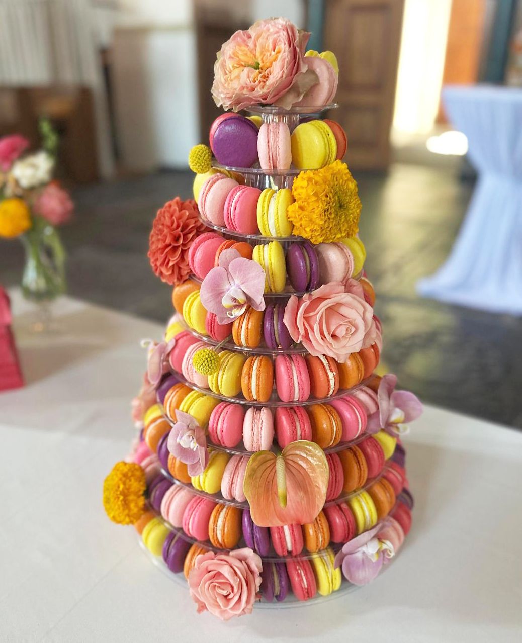 Macarons verschillende smaken ( per 5 stuks )