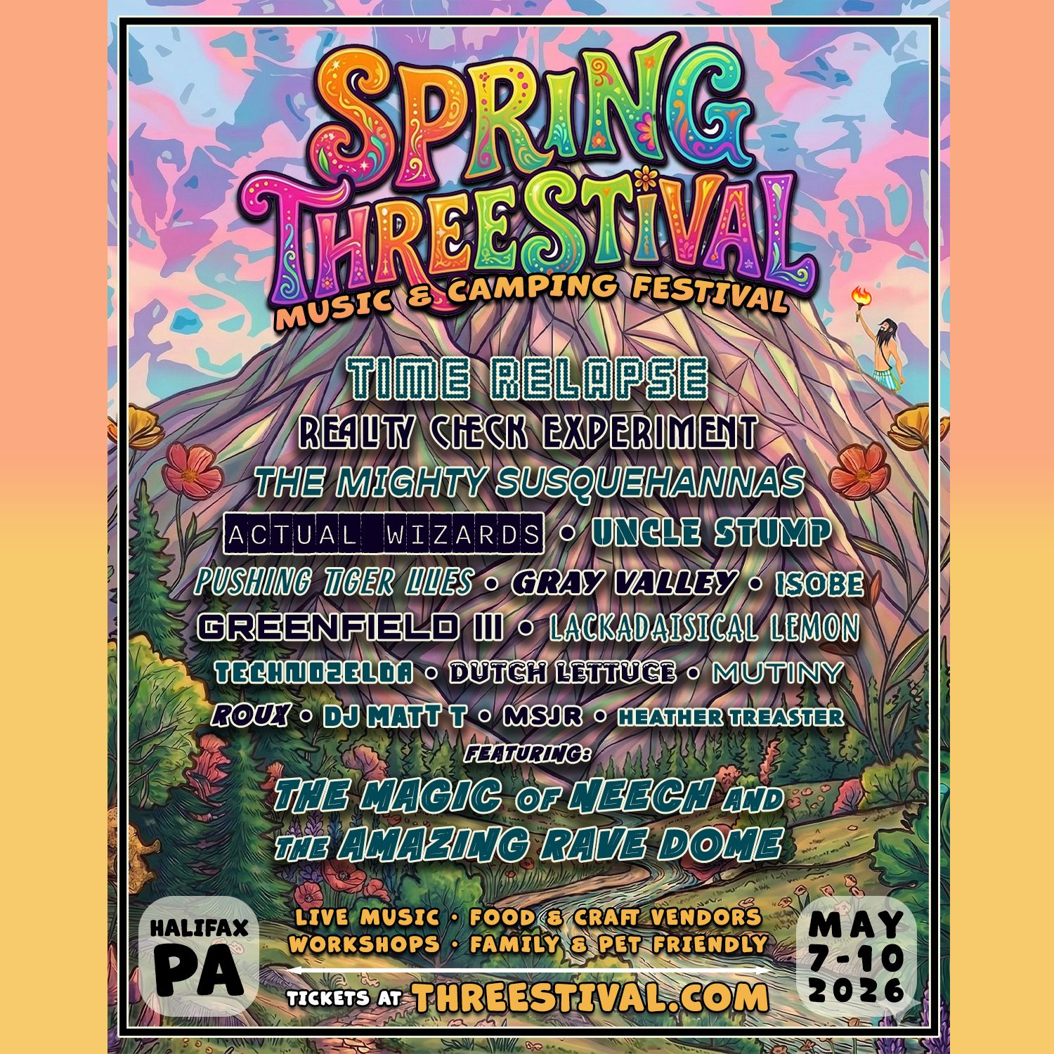 Spring Threestival 2026 - Presale Pass (May 7-10)